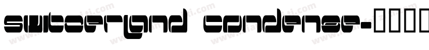 Switzerland condense字体转换